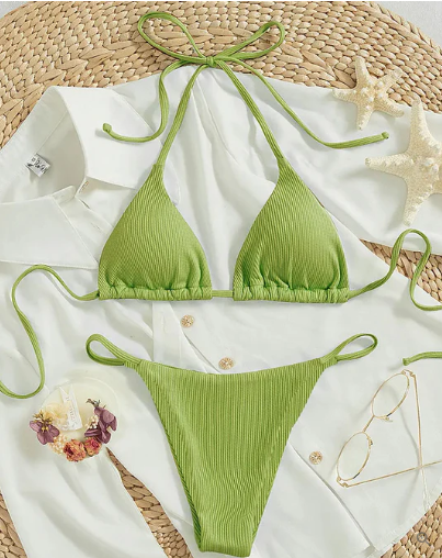 Lydia | High Waist Bikini Set