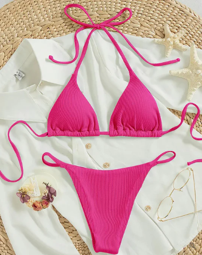 Lydia | High Waist Bikini Set