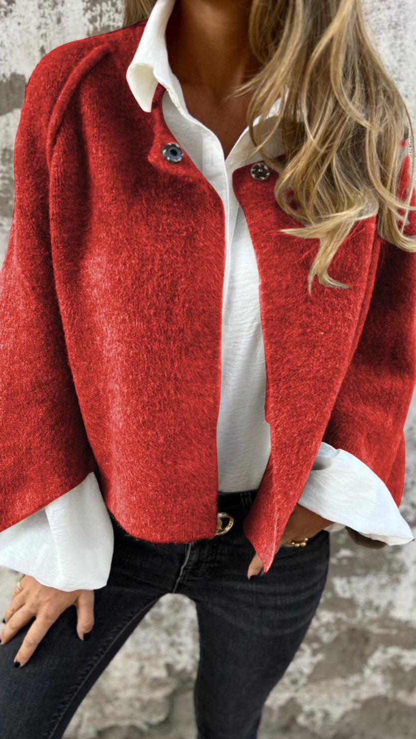 Candice - Classic Wool Coat for Women