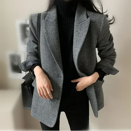 Josette | Stylish Fitted Winter Blazer